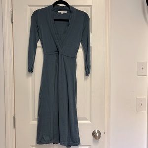 Boden Blue Wool Dress